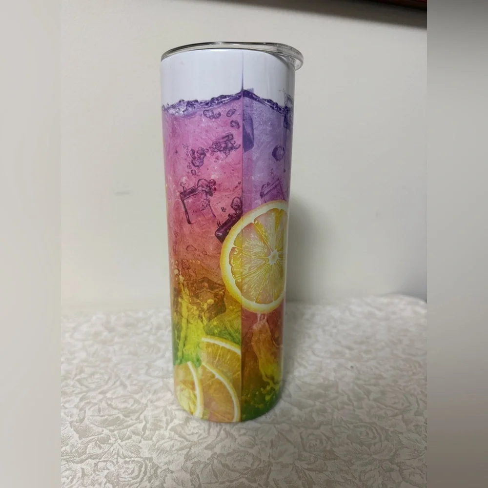 20oz Stainless Steel Tumbler 100% Contains or Will Soon Contain Alcohol